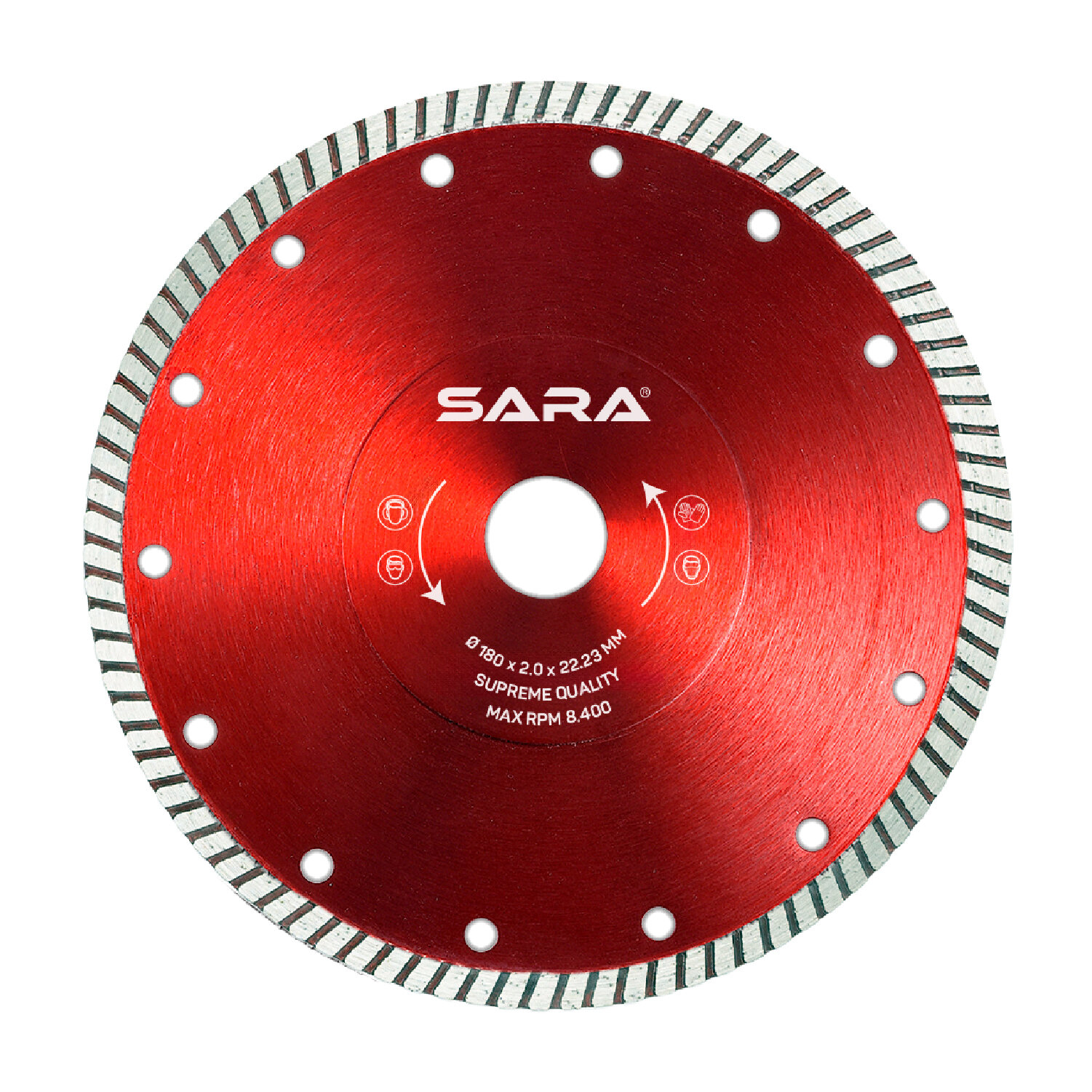 24719.jpg HASSAS MERMER KESME 180MM - Görsel 1