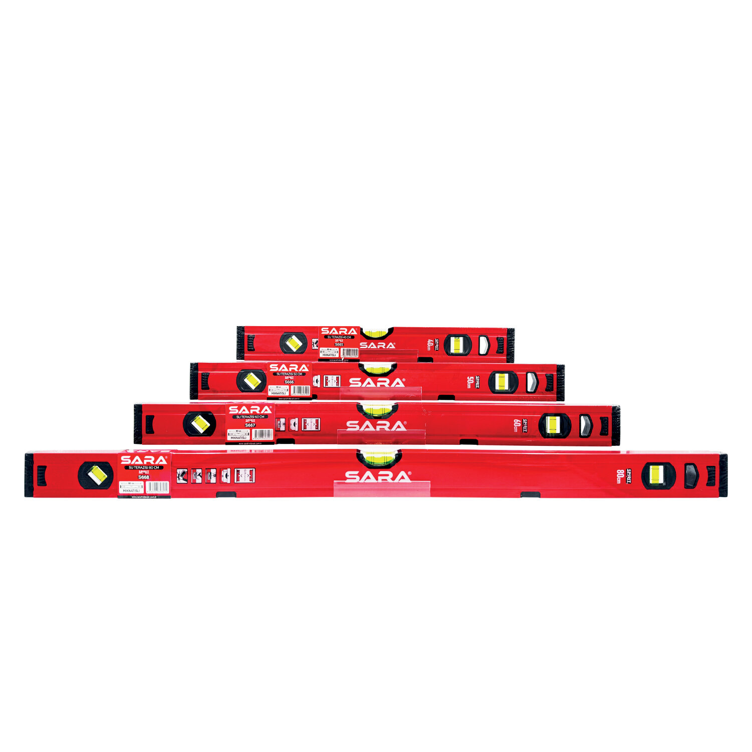 25520.jpg SU TERAZİSİ MIKNATISLI 80 CM SPIRİT - Görsel 1