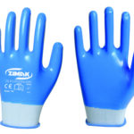 ZİMAK EL-104 MAVİ BEYAZ TAM KAPLAMA İŞ ELDİVENİ
