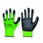 EL-115 YEŞİL SİYAH DÜZ ELDİVEN