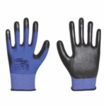 EL-114 MAVİ SİYAH DÜZ ELDİVEN 10 NO - Görsel 2