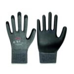 EL-159 GRİ SİYAH KÖPÜK NİTRİL İŞ ELDİVENİ - Görsel 2